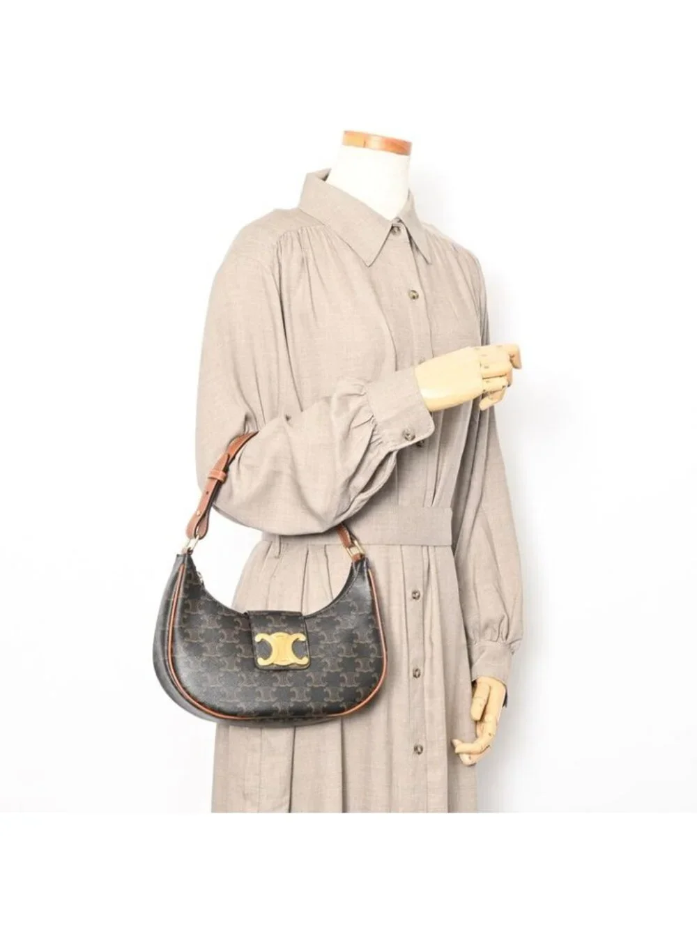 Celine Shoulder Bag Canvas - Picture 7 of 10